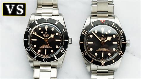 tudor bb54 vs 58|tudor black bay 58 new.